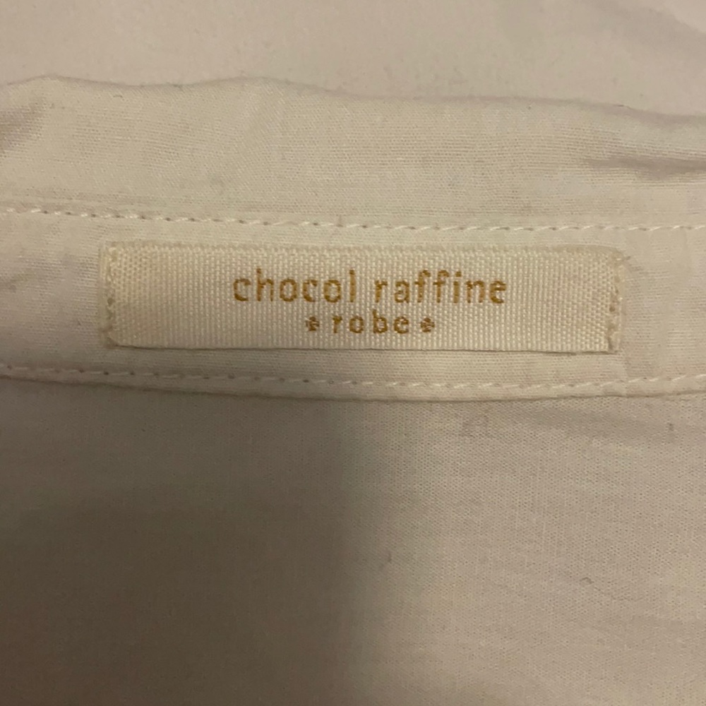 Basic white button up